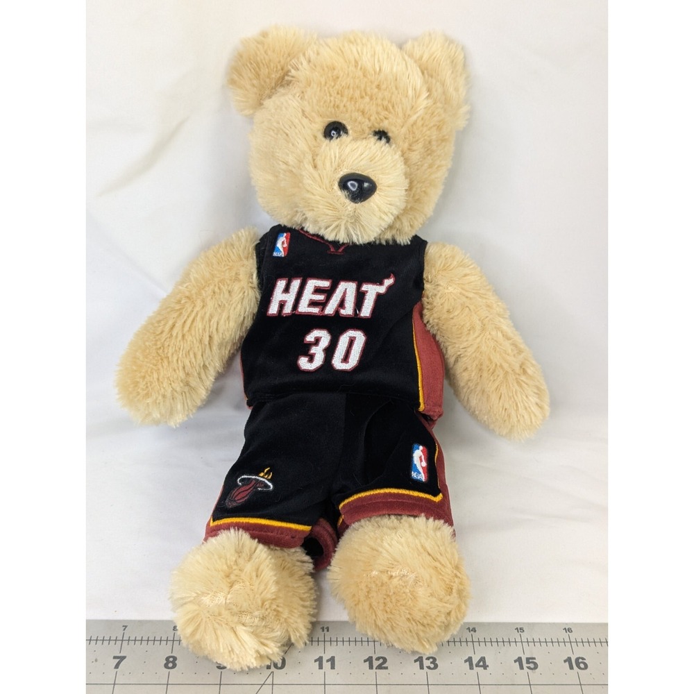 Forever Collectibles Miami Heat Beasley Bear Plush 15 Inch‎ Stuffed Animal Toy